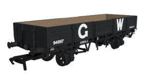 Rapido 964002 GWR Dia. O19 Open C ‘Tube’ wagon - GWR No.94887 - OO Gauge
