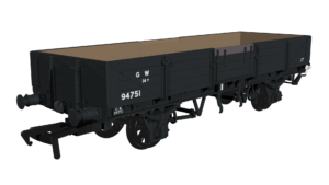 Rapido 964007 GWR Dia. O19 Open C ‘Tube’ wagon - GWR No.94751 - OO Gauge