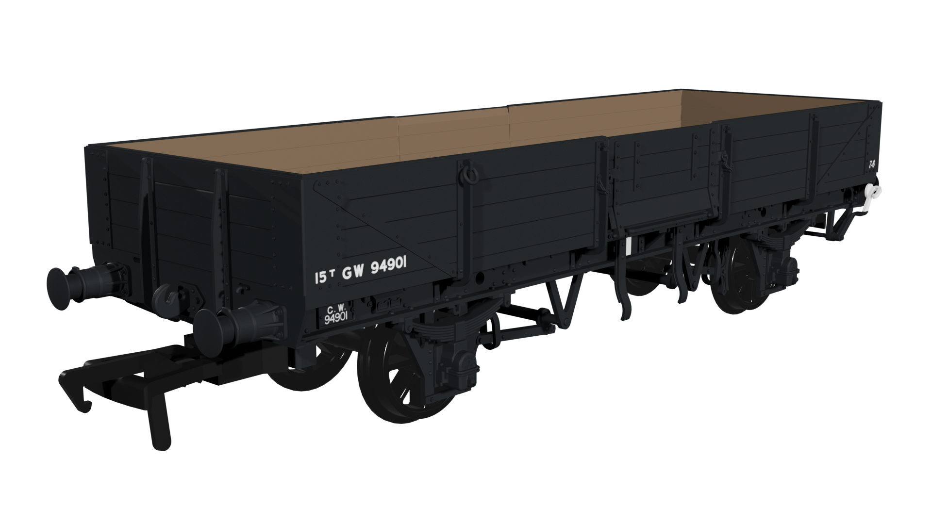 Rapido 964009 GWR Dia. O19 Open C ‘Tube’ wagon - GWR No.94901 - OO Gauge