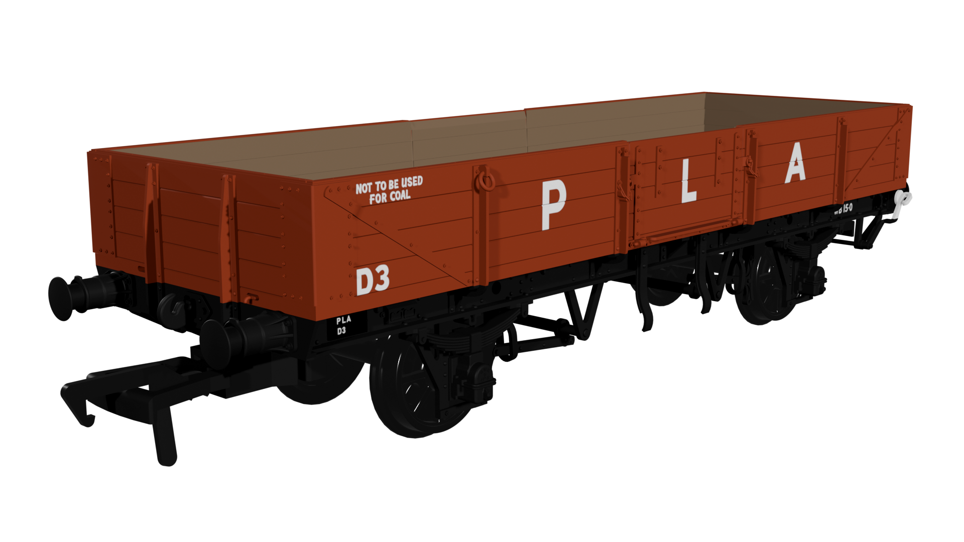 Rapido 964013 GWR Dia. O19 Open C ‘Tube’ wagon - PLA No.D3 - OO Gauge