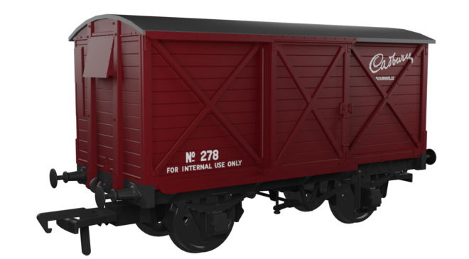 Rapido Caledonian Railway Dia.67 10 Ton Van OO Gauge
