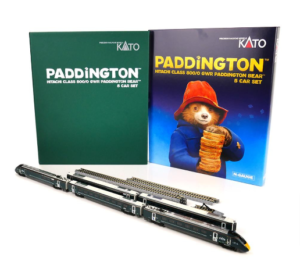 Kato, K10-1673S Class 800 010 Paddington Bear GWR 5 Car Train GWR Livery N Gauge DCC SOUND