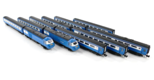 Dapol HST 2D-019-300 CLASS 43 HST BLUE PULLMAN FULL TRAIN SET 11 CAR SET N Gauge
