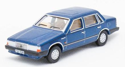 OXFORD DIECAST 76VO003 Volvo 760 Blue Metallic - OO Gauge
