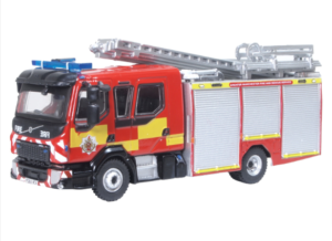 OXFORD DIECAST 76VEO003 Volvo FL Emergency One Pump Gtr Manchester Fire & Rescue - OO Gauge