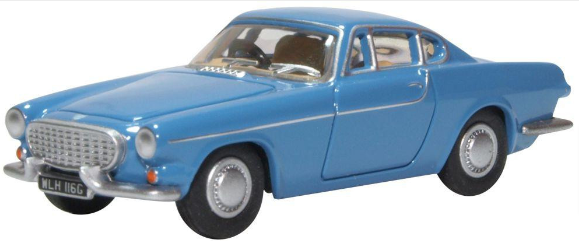 OXFORD DIECAST 76VP004 Volvo P1800 Teal Blue - OO Gauge