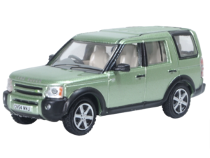 OXFORD DIECAST 76LRD009 LAND ROVER DISCOVERY 3 VIENNA GREEN - OO Gauge