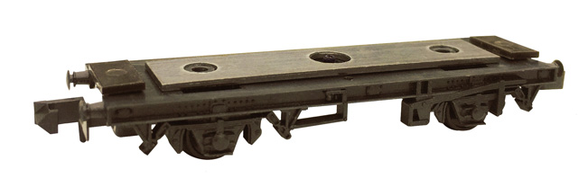 Peco NR-122 15ft WB Wagon Chassis, Steel Type Sole Bars N Gauge