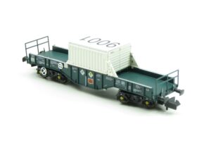 Revolution Trains - RT-FNAD-201 - FNA-D nuclear flask carrier – wagon number 11 70 9229 001-6 in N / 2mm Gauge