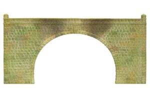 Hornby Skaledale R8511 Double Stone Tunnel Portal x2 - OO Guage