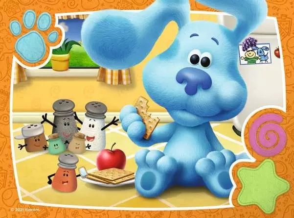 Ravensburger 03129 Children’s Puzzle Blues Clues, 4 in a Box - 12 + 16 + 20 + 24 Pieces Puzzle