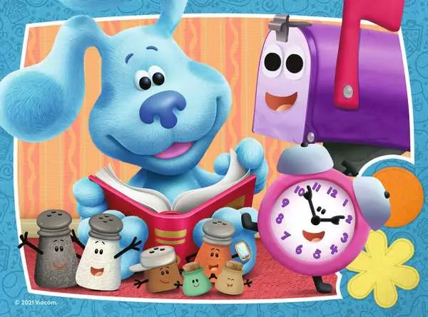 Ravensburger 03129 Children’s Puzzle Blues Clues, 4 in a Box - 12 + 16 + 20 + 24 Pieces Puzzle