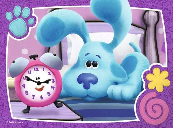 Ravensburger 03129 Children’s Puzzle Blues Clues, 4 in a Box - 12 + 16 + 20 + 24 Pieces Puzzle