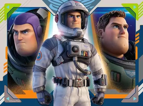 Ravensburger 03142 Children’s Puzzle Disney Lightyear, 4 in a Box - 12 + 16 + 20 + 24 Pieces Puzzle
