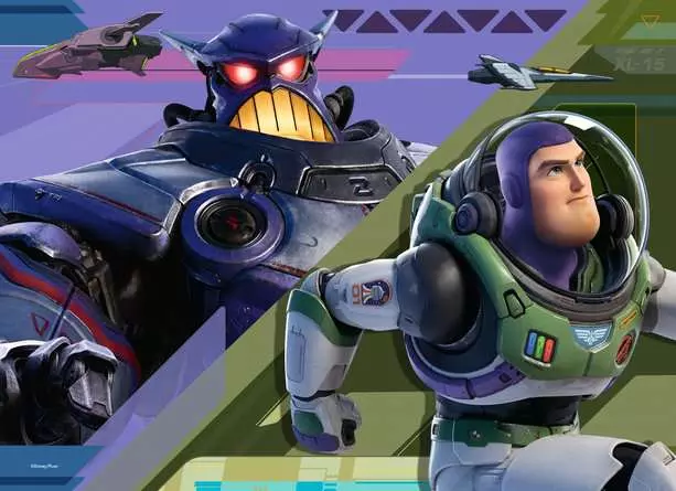 Ravensburger 05652 Children’s Puzzle Disney Pixar Lightyear 4x 100pc Bumper Pack - 100 Pieces Puzzle