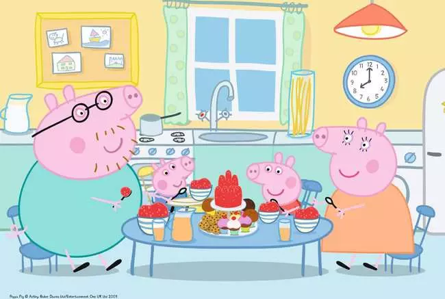 Ravensburger 08628 Children’s Puzzle Peppa Pig - Family Time - 35 Pieces Puzzle