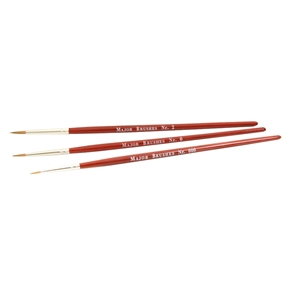Model Maker - MM004 Three Paint Brushes (Sizes 000, 0 & 2)