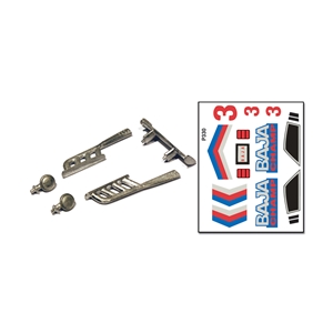 Pinecar - WP330 Baja Champ Custom Parts with Decals
