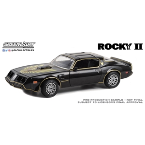 Greenlight - GL84171 Rocky II (1979 Movie) 1979 Pontiac Firebird Trans Am - 1:24 Scale