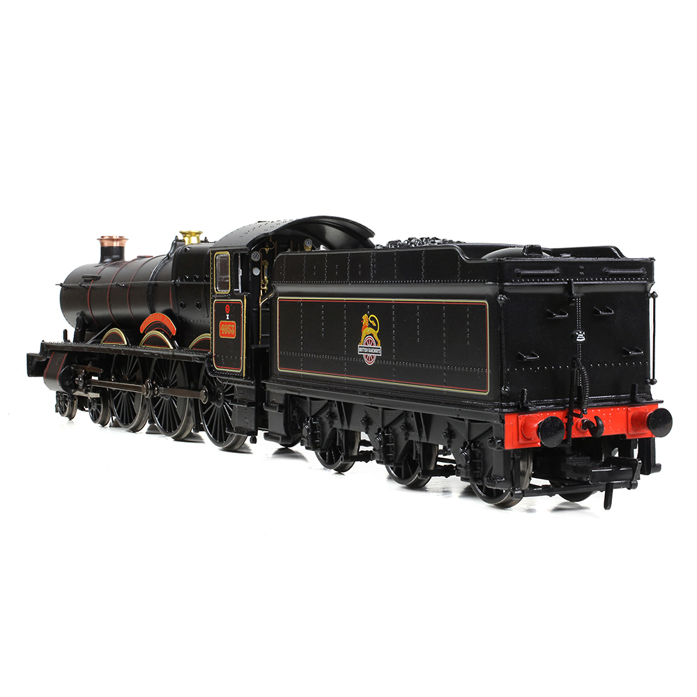 Branchline 32-002B GWR 49XX 'Hall' 4953 'Pitchford Hall' BR Lined Black (Early Emblem) OO - Gauge