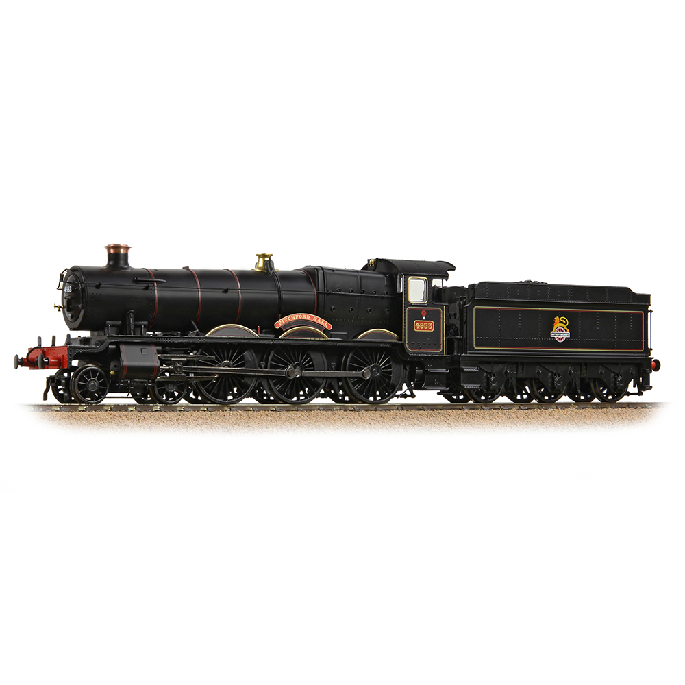 Branchline 32-002B GWR 49XX 'Hall' 4953 'Pitchford Hall' BR Lined Black (Early Emblem) OO - Gauge