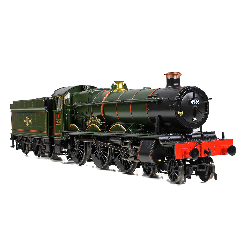 Branchline 32-008 GWR 49XX 'Hall' 4936 'Kinlet Hall' BR Lined Green (Late Crest) OO - Gauge
