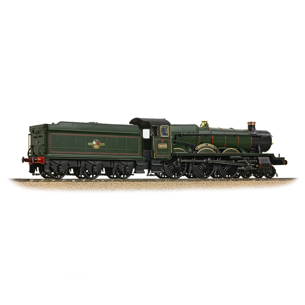 Branchline 32-008 GWR 49XX 'Hall' 4936 'Kinlet Hall' BR Lined Green (Late Crest) OO - Gauge