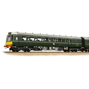 Branchline 35-503 Class 117 3-Car DMU R334 BR Green (Small Yellow Panels) OO - Gauge