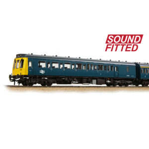 Branchline 35-504SF Class 117 3-Car DMU L412 BR Blue OO - Gauge