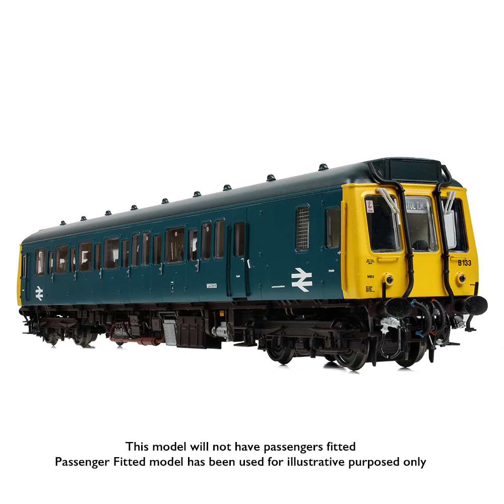Branchline 35-529 Class 121 Single-Car DMU W55033 BR Blue OO - Gauge