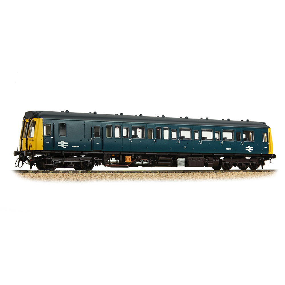 Branchline 35-529 Class 121 Single-Car DMU W55033 BR Blue OO - Gauge