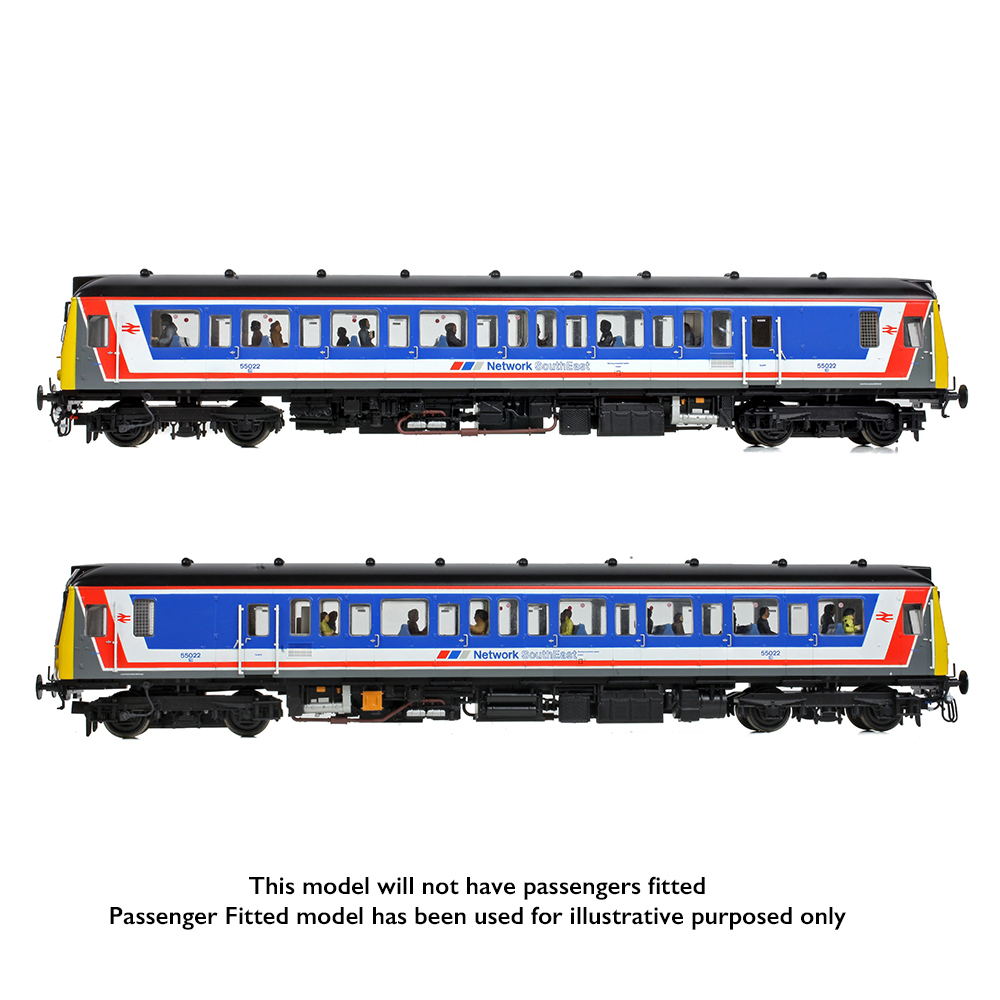 Branchline 35-530 Class 121 Single-Car DMU 55022 BR Network SouthEast (Original) OO - Gauge