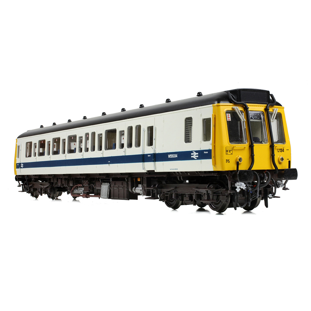 Branchline 35-531 Class 121 Single-Car DMU W55034 BR White & Blue OO - Gauge - Image 3