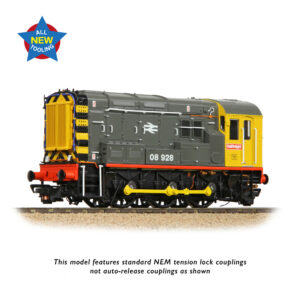 Bachmann Branchline 35-906 Class 08 08928 BR Railfreight (Red Stripe) OO - Gauge