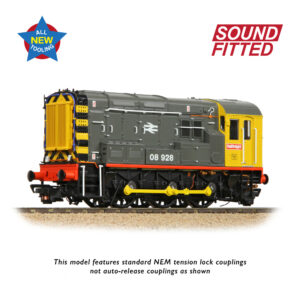 Bachmann Branchline 35-906SF Class 08 08928 BR Railfreight (Red Stripe) OO - Gauge