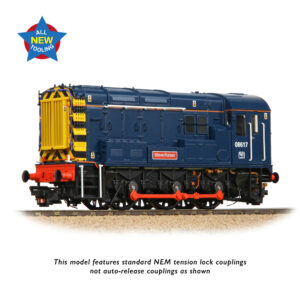 Bachmann Branchline 35-915 Class 08 08617 'Steve Purser' BR Blue OO - Gauge