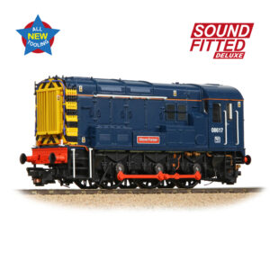 Bachmann Branchline 35-915SFX Class 08 08617 'Steve Purser' BR Blue OO - Gauge