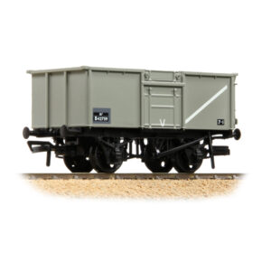 Branchline 37-227C BR 16T Steel Mineral Wagon Top Flap Doors BR Grey (Early) OO - Gauge