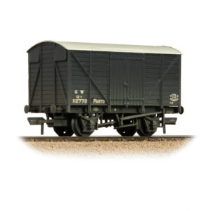Branchline 37-727B GWR 12T 'Parto' Ventilated Van 'Parto' GWR Grey [Weathered] OO - Gauge