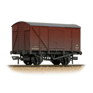 Branchline 37-732A GWR 12T Ventilated Van BR Bauxite (Late) [Weathered] OO - Gauge