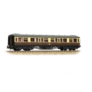 Graham Farish 374-536B GWR Hawksworth Third Corridor GWR Chocolate & Cream N - Gauge
