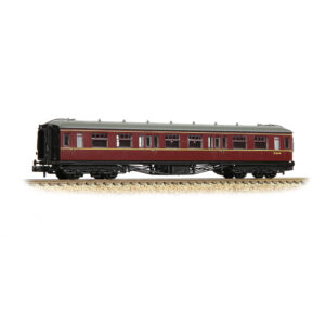 Graham Farish 374-537A GWR Hawksworth Second Corridor BR Maroon N - Gauge