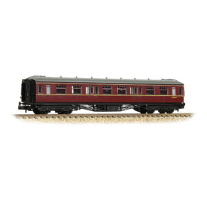 Graham Farish 374-537B GWR Hawksworth Second Corridor BR Maroon N - Gauge