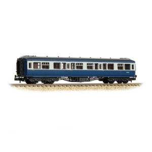 Graham Farish 374-538A GWR Hawksworth Second Corridor BR Blue & Grey N - Gauge