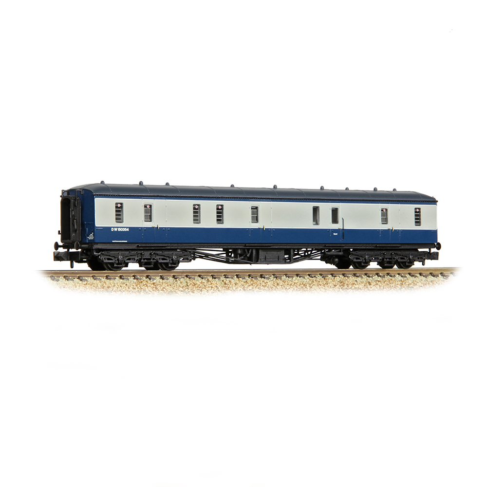Graham Farish 374-589 GWR Hawksworth Full Brake BR Departmental Blue & Grey N - Gauge - Image 2