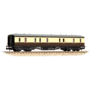 Graham Farish 374-590 GWR Hawksworth Full Brake GWR Chocolate & Cream N - Gauge