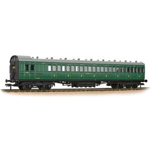 Branchline - 39-623 SE&CR 60ft Birdcage Brake Third SR Malachite Green - OO Scale