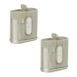 Scenecraft - 42-513 Modern Toilet (x2) - 1:148 Scale