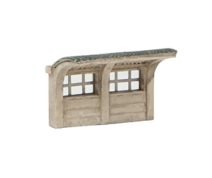 Scenecraft - 42-593 Concrete Bus Shelter - 1:148 Scale