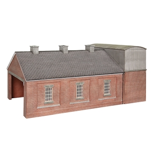 Scenecraft - 44-0114 Lucston Steam Engine Shed - 1:76 Scale